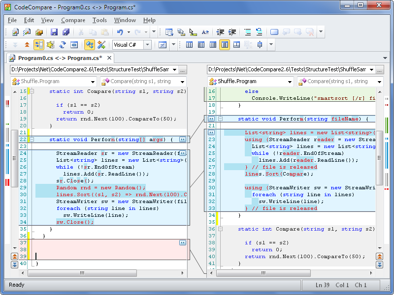 code differencensoftware