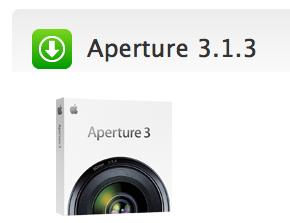 Apple releases the updated Aperture 3.1.3