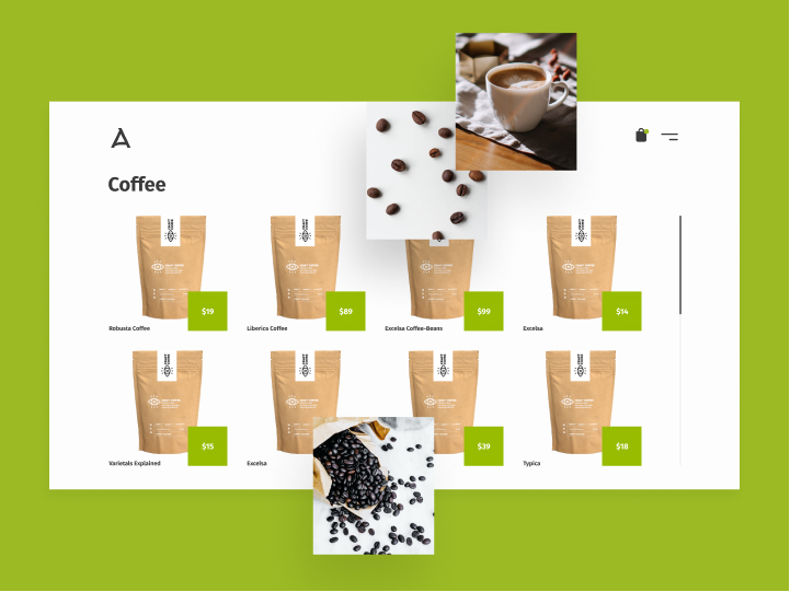 Angelinos Coffee & Tea Online Store 2