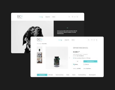 Website Redesign for a Dog Health Center