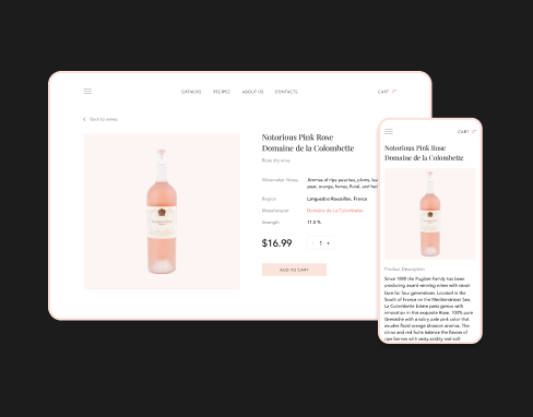 Online Store Design for an Organic Meat Farm