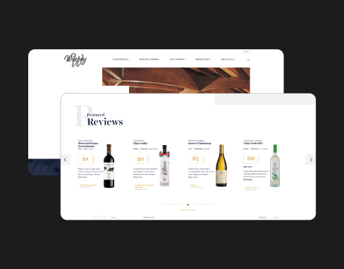 Website Development for a Wine & Spirit Wholesale Platform