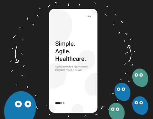 Agile Coaching for a Healthcare Digitization Project