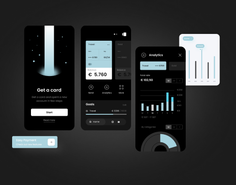 Website Design for an Innovative Fintech Platform