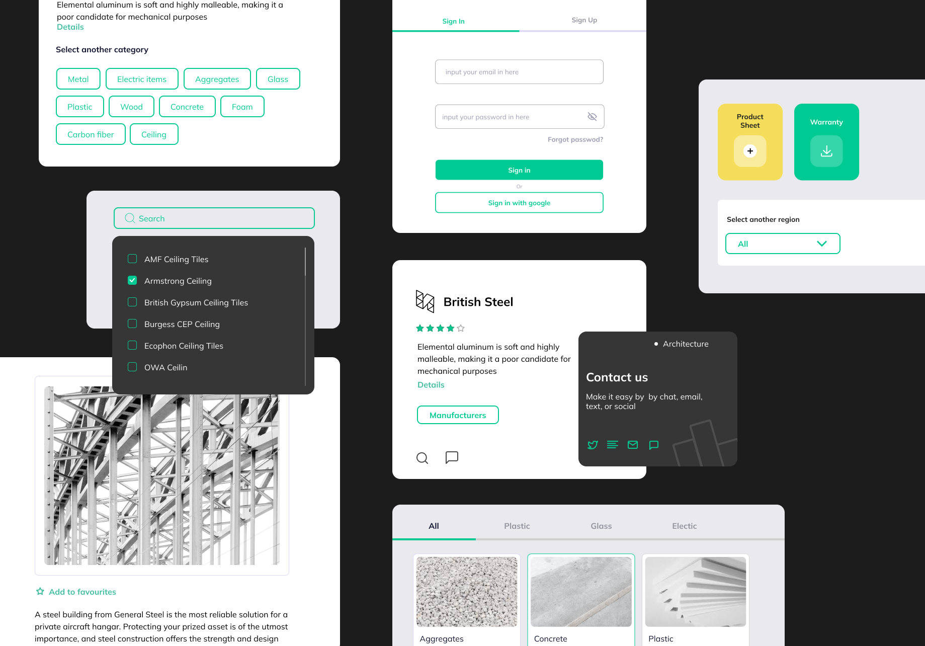 Web Library Development For A Product Data Supplier