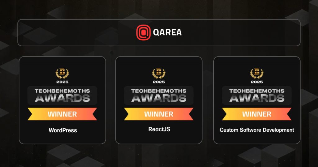 QArea Recognized by TechBehemoths as a 2025 Finalist
