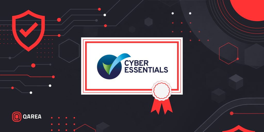 QArea Receives a Cyber Essentials Certificate